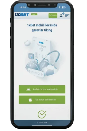 Yuklab olish dasturi bilan telefon